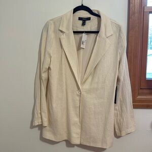 Cream blazer